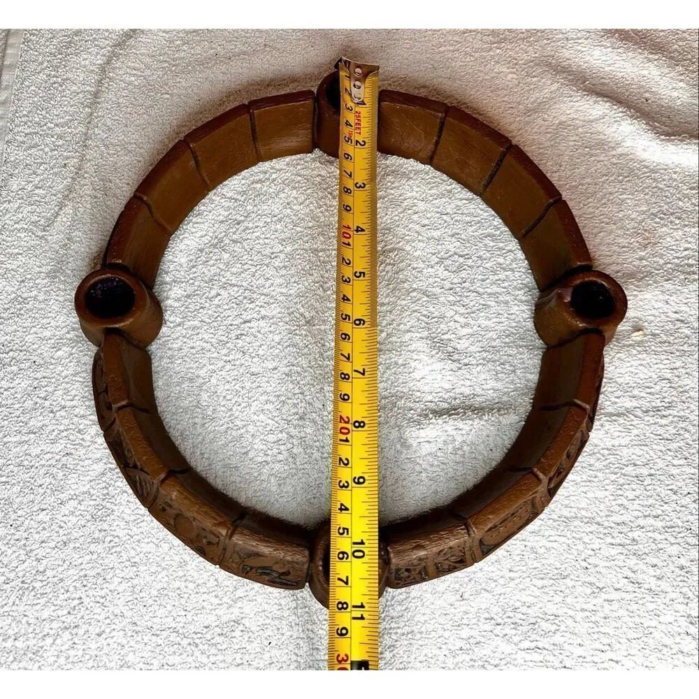 Vintage Abbey Press Advent Wreath With A Noah's Ark Design